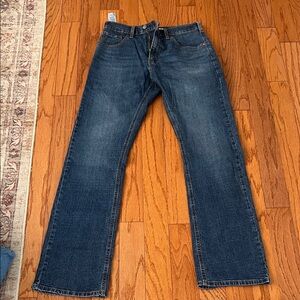 Signature by Levi Strauss Dark Blue Bootcut Jeans